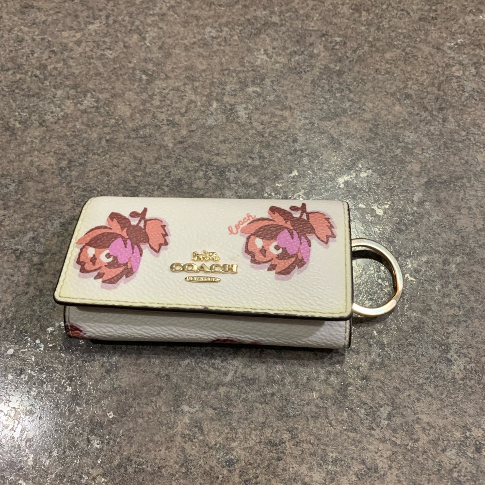 Coach key holder.